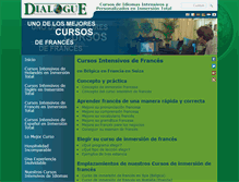 Tablet Screenshot of curso-frances.com